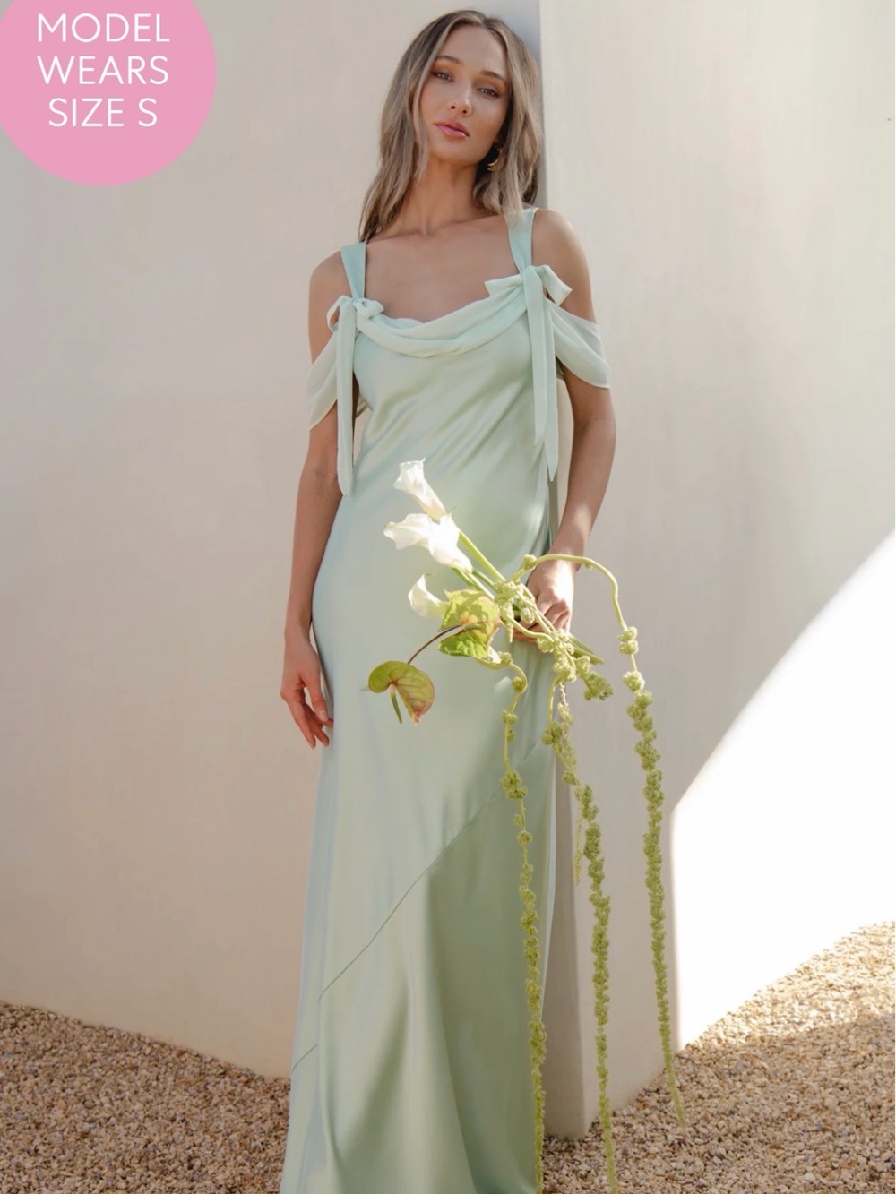 Show Me Your MuMu Bella Pistachio Dress